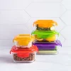 KSP Clip It Brights Glass Storage Container Combo - Set of 10