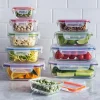 KSP Clip It Glass 150ml Storage Container (Orange)