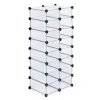 KSP Closet Cube '16-Shoe' Plastic Shoe Cabinet (White)