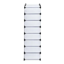 KSP Closet Cube '16-Shoe' Plastic Shoe Cabinet (White)
