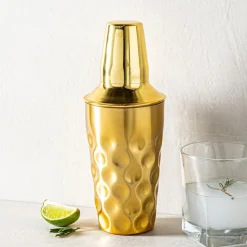 KSP Coin Cocktail Shaker 16oz. (Brushed Gold)