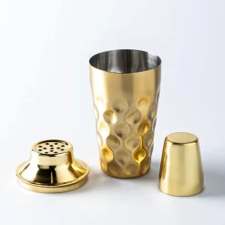 KSP Coin Cocktail Shaker 16oz. (Brushed Gold)