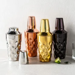 KSP Coin Cocktail Shaker 16oz. (Polished Black)