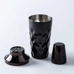 KSP Coin Cocktail Shaker 16oz. (Polished Black)