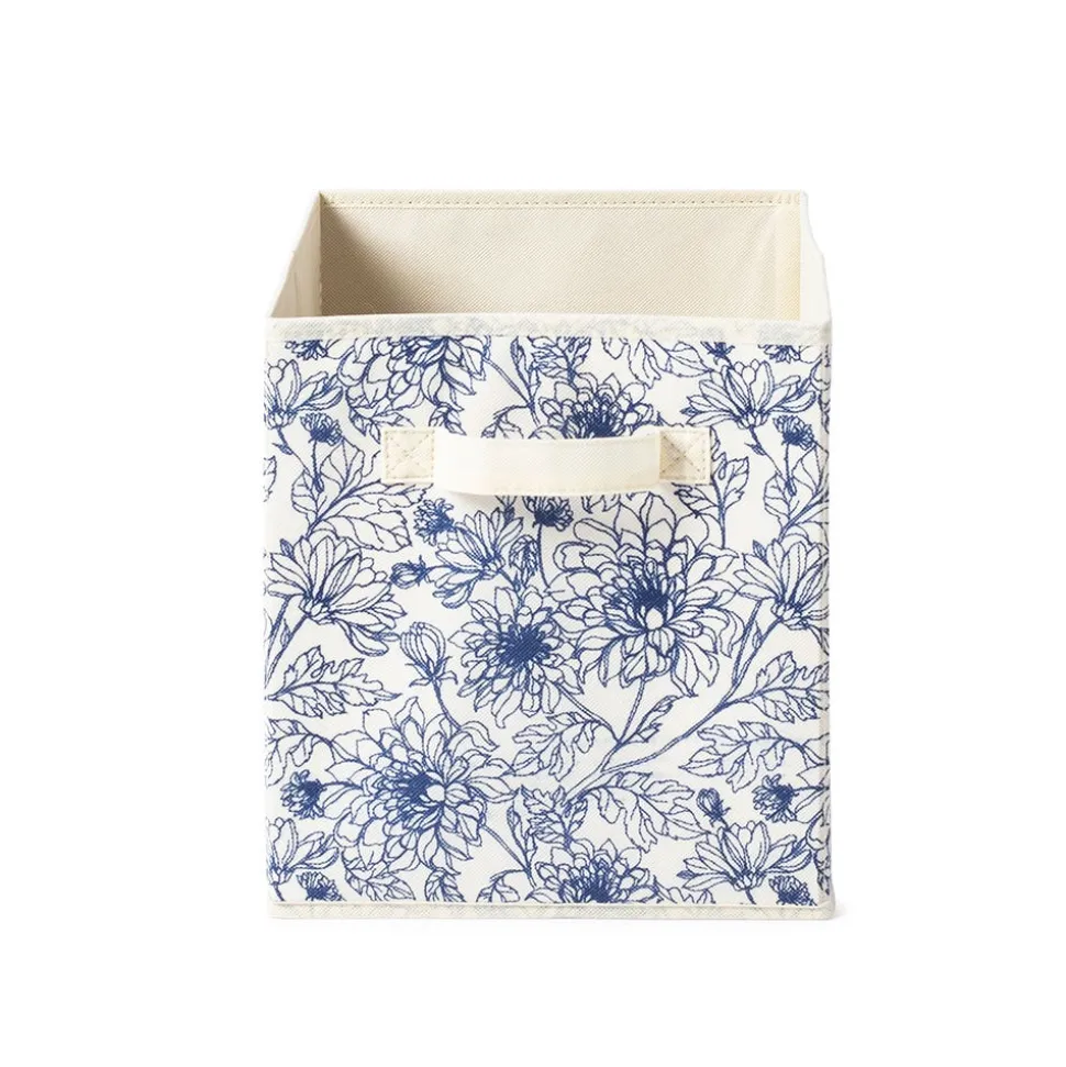 KSP Collapsible 'Dahlia' Non-Woven Storage Bin 10x10x11"
