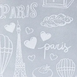 KSP Collapsible 'Paris' Non-Woven Storage Bin (Grey) 10x10x11
