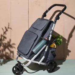 KSP Colleen 'Solid' Shopping Trolley (Grey)