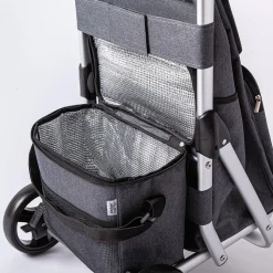 KSP Colleen 'Solid' Shopping Trolley (Grey)