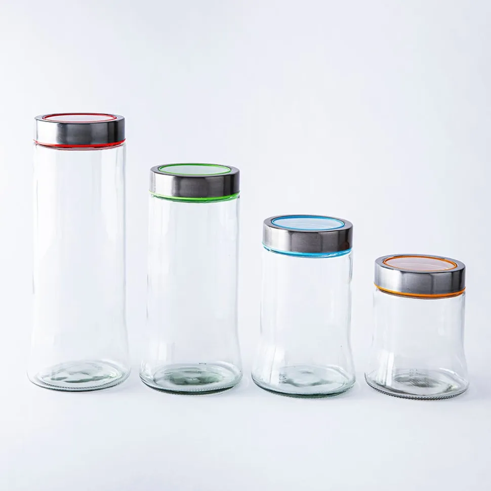KSP Colour Splash Flared Canister - Set of 4