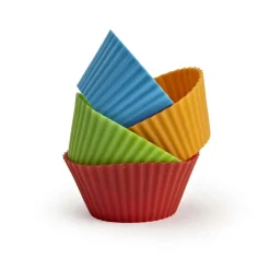 KSP Colour Splash Silicone Cupcake Liners - Set of 12