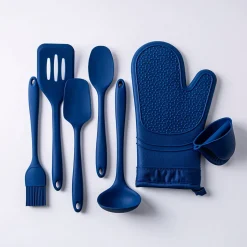 KSP Colour Splash Silicone Ladle 27.5cm (Navy)