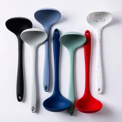KSP Colour Splash Silicone Ladle 27.5cm (Grey)