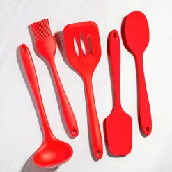 KSP Colour Splash Silicone Pastry-Basting Brush (Red)