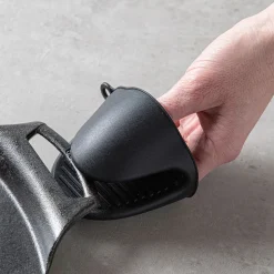 KSP Colour Splash Silicone Pot Holder-Grabber 11cm (Black)