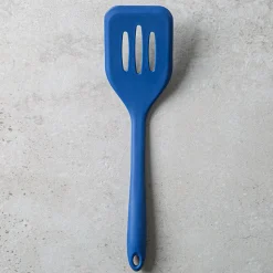 KSP Colour Splash Silicone Slotted Turner (Navy)