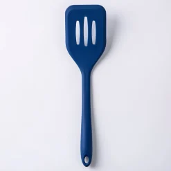 KSP Colour Splash Silicone Slotted Turner (Navy)