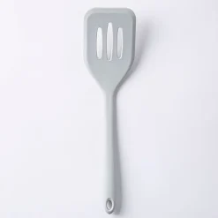 KSP Colour Splash Silicone Slotted Turner (Grey)