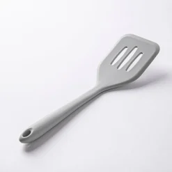 KSP Colour Splash Silicone Slotted Turner (Grey)