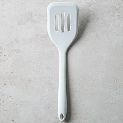 KSP Colour Splash Silicone Slotted Turner (Grey)