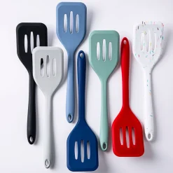 KSP Colour Splash Silicone Slotted Turner (Sage)