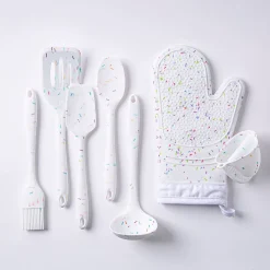 KSP Colour Splash Silicone Solid Spoon (Confetti)