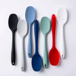 KSP Colour Splash Silicone Solid Spoon (Grey)