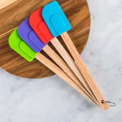 KSP Colour Splash Silicone Spatula - Set of 4
