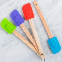 KSP Colour Splash Silicone Spatula - Set of 4