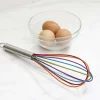 KSP Colour Splash Silicone Whisk with Stainless Steel Handle