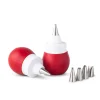 KSP Confection Cake-Cupcake Decorating Kit - Set of 8 (Red/White)
