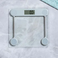 KSP Contour Glass Digital Bathroom Scale (Square)