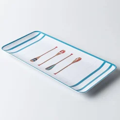 KSP Cottage Melamine Rectangle Platter 14 x 7