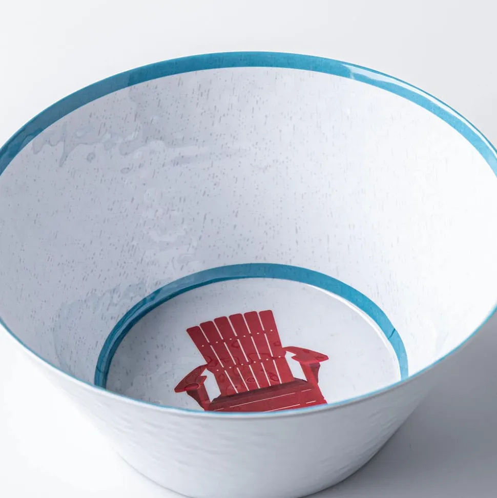KSP Cottage Melamine Serving Bowl 10" Dia.