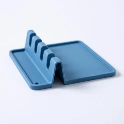 KSP Countersmart Silicone Utensil/Spoon Rest (Slate Blue)