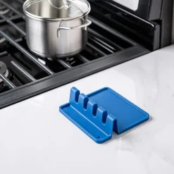 KSP Countersmart Silicone Utensil/Spoon Rest (Navy)