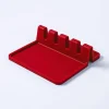 KSP Countersmart Silicone Utensil/Spoon Rest (Red)
