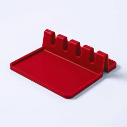 KSP Countersmart Silicone Utensil/Spoon Rest (Red)