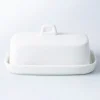 KSP Country Porcelain Butter Dish (White)