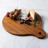 KSP Crushed Bamboo Cutting Board Round (Dark Brown)