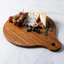 KSP Crushed Bamboo Cutting Board Round (Dark Brown)