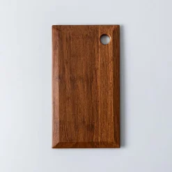 KSP Crushed Small 'Knife Edge' Bamboo Cutting Board (Dark Brown)