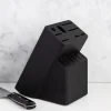 KSP Culina '14-Slot' Wood Knife Block (Black)
