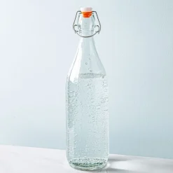 KSP Davenport Glass Bottle with Swing Top Lid 1.2L