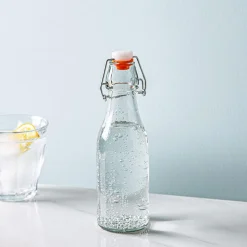 KSP Davenport Glass Bottle with Swing Top Lid 245mL