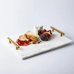 KSP Delight Marble Serving Tray with Handles (Marble)
