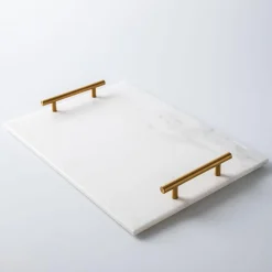 KSP Delight Marble Serving Tray with Handles (Marble)