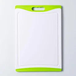 KSP Dice Large Poly Cutting Board (Green/White)