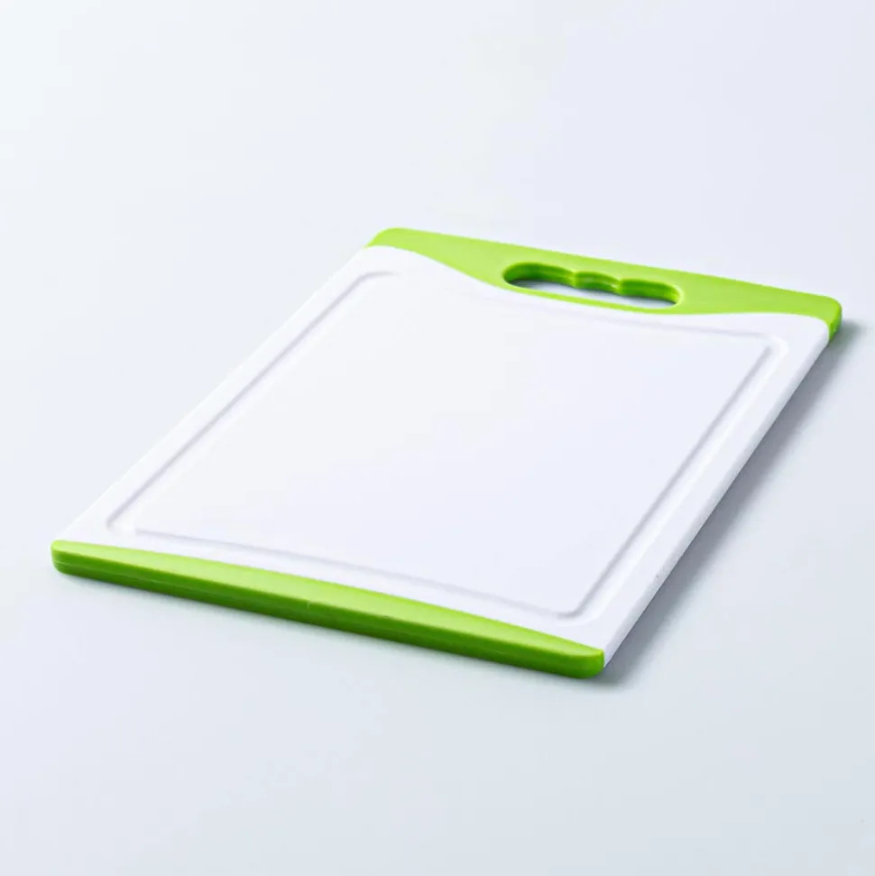 KSP Dice Small Poly Cutting Board (Green/White)