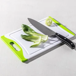 KSP Dice Small Poly Cutting Board (Green/White)