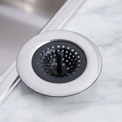 KSP Drain Silicone Sink Strainer (Stainless Steel)